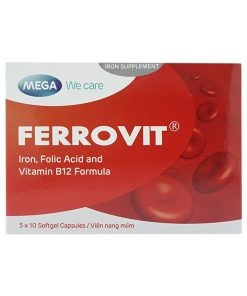 Ferrovit (Hộp 5 vỉ x 10 viên)