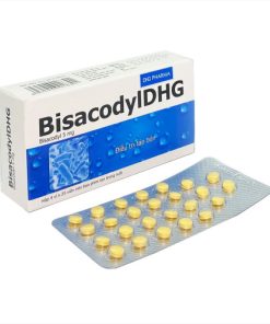 Bisacodyl DHG (Hộp 4 vỉ x 25 viên)