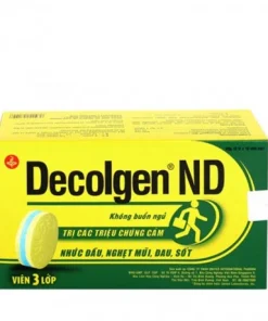 Decolgen ND (Hộp 10 vỉ x 12 viên)