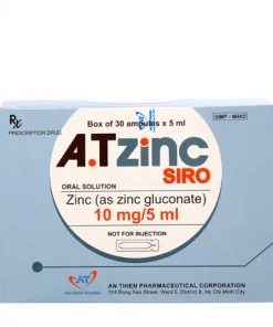 A.Tzinc 10mg (Hộp 30 ống x 5ml)