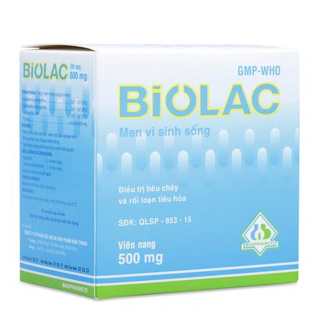 Biolac 500mg (100 viên/hộp)