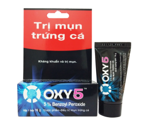 Kem trị mụn bọc và mụn sưng đỏ Oxy 5 (10g)