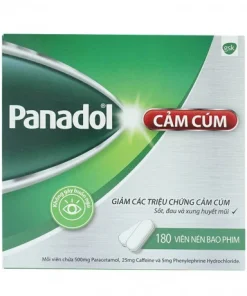 Panadol cảm cúm Extra (Hộp 12 vỉ x 8 viên)