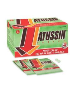 Atussin Tablets (25 vỉ x 4 viên/hộp)