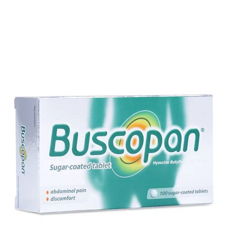 Buscopan (Hộp 5 vỉ x 20 viên)