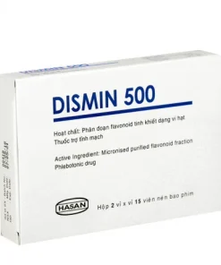 Dismin 500 (Hôp 2 vỉ x 12 viên)
