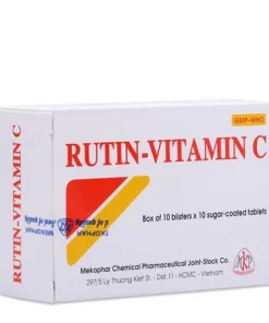 Rutin-Vitamin C (10 vỉ x 10 viên)