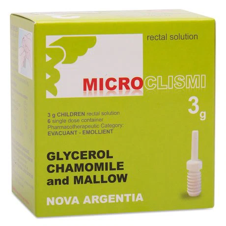 Microclism 3g (Hộp 6 tuýp)