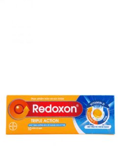 iên sủi bổ sung vitamin C, D và kẽm Redoxon (Tuýp 10 viên/hộp)