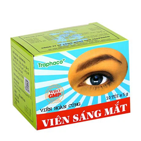Viên Sáng Mắt (Hộp 10 vỉ x 10 viên)
