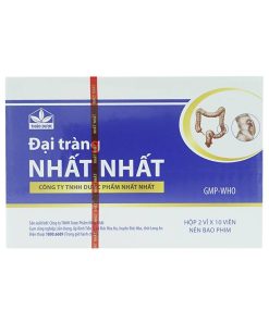 Thuốc Đại Tràng Nhất Nhất điều trị viêm đại tràng, tiêu chảy, rối loạn tiêu hóa (2 vỉ x 10 viên)