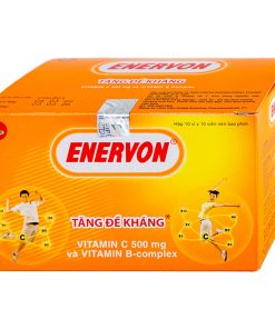 Thuốc Enervon United điều trị thiếu Vitamin C và B (10 vỉ x 10 viên)