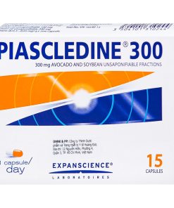 Viên nang cứng Piascledine 300 Hyphens điều trị viêm xương khớp hông và khớp gối (1 vỉ x 15 viên)