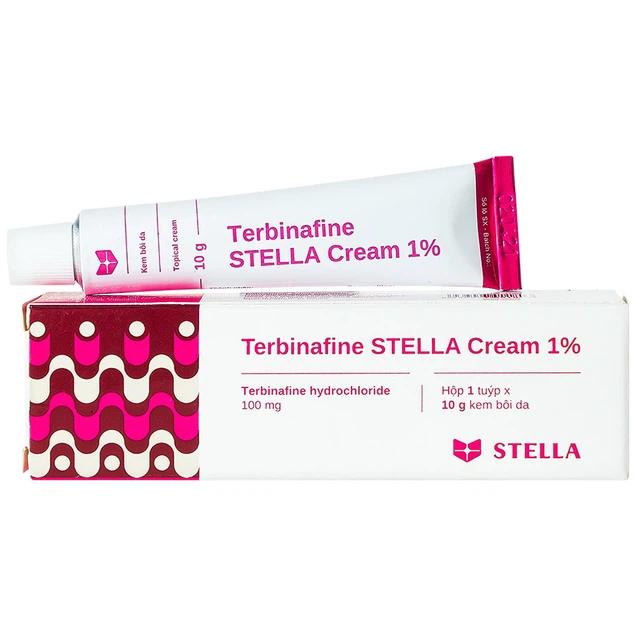 Thuốc dùng ngoài Terbinafin Stella 1% điều trị nấm da (tuýp 10g)