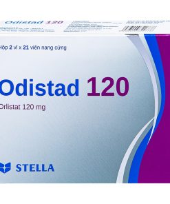 Thuốc Odistad 120 Stella điều trị béo phì và phòng ngừa tăng cân trở lại ở người lớn (2 vỉ x 21 viên)