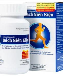 Viên xương khớp Bách Niên Kiện FOBIC hỗ trợ giảm nguy cơ viêm khớp, thoái hóa khớp (80 viên)