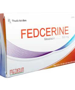 Thuốc Fedcerine Medisun điều trị viêm loét đại tràng (3 vỉ x 10 viên)