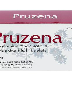 Thuốc Pruzena Davipharm điều trị buồn nôn và nôn mửa trong thai kỳ (3 vỉ x 10 viên)