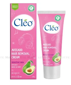 Kem tẩy lông cho da nhạy cảm Cléo Hair Removal Cream Sensitive Skin (Tuýp 25g)
