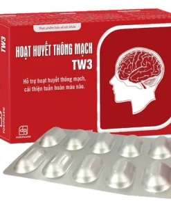 Hoạt Huyết Thông Mạch Foripharm hỗ trợ hoạt huyết, thông mạch, cải thiện tuần hoàn máu não (3 vỉ x 10 viên)