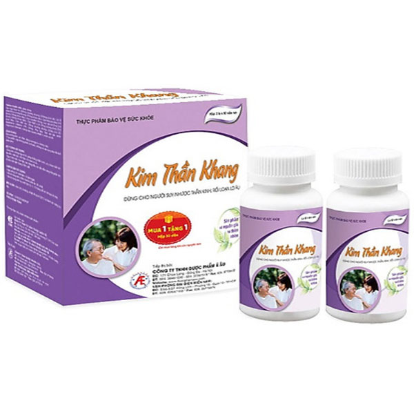 Viên uống Kim Thần Khang Á Âu tăng cường lưu thông máu, giúp dưỡng tâm, an thần (3 vỉ x 10 viên)
