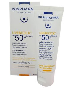 Kem chống nắng Isispharma Uveblock SPF50+ Mineral Cream 40ml