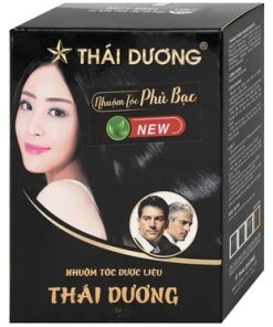 Nhuộm tóc dược liệu Thái Dương nhuộm phần tóc bạc (5 gói)