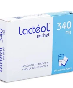 Bột pha uống Lactéol 340mg trị tiêu chảy cho người lớn, trẻ em và trẻ sơ sinh (hộp 10 gói)