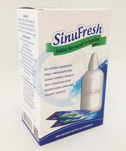Muối rửa mũi xoang SinuFresh Cát Linh (10 gói + Chai rửa mũi )