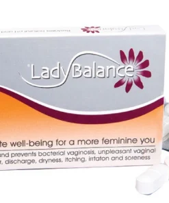 Viên đặt âm đạo LadyBalance giảm khí hư và ngứa rát, đau nhức âm đạo (1 vỉ x 12 viên)