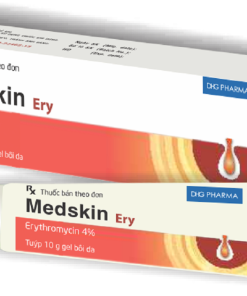 Gel bôi da Medskin Ery DHG Pharma điều trị mụn trứng cá, mụn nhọt, mủ (10g)