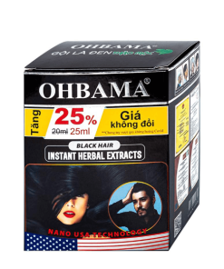 Dầu gội Thảo mộc Ohbama gội là đen