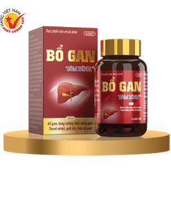 Viên uống Bổ gan Tâm Bình tăng cường chức năng gan, thanh nhiệt, giải độc (60 viên)