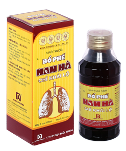 Siro Bổ Phế Nam Hà Chỉ Khái Lộ trị ho cảm, viêm phế quản chai 125ml