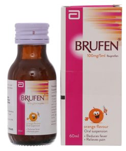 Siro Brufen 100mg/5ml giảm đau, hạ sốt chai 60ml