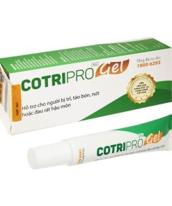 Gel Cotripro Thái Minh hỗ trợ cho người bị trĩ, táo bón, nứt hoặc đau rát hậu môn (25g)