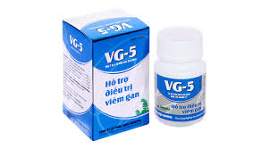 Thuốc VG-5 Danapha điều trị hạ men gan, viêm gan (40 viên)