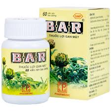 Thuốc lợi gan mật Bar Pharmedic điều trị các bệnh về gan (60 viên)