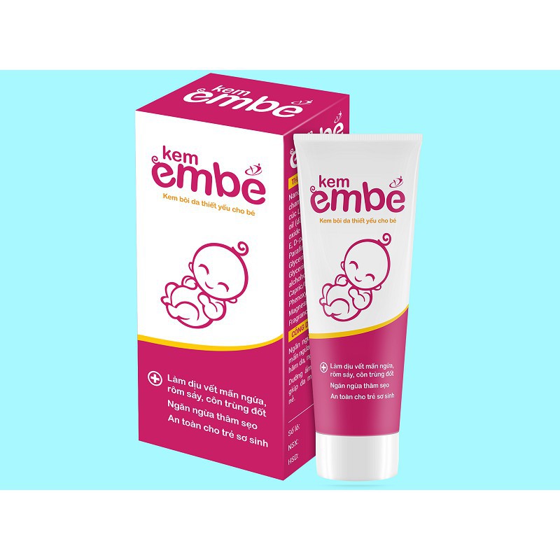 Kem Em bé ngừa rôm sẩy, hăm tả cho bé tuýp 20g