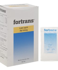 Bột pha uống Fortrans làm sạch đại tràng trước nội soi, phẫu thuật (gói 73,69g)