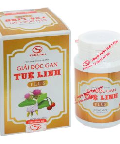 Giải độc gan Tuệ Linh Plus hỗ trợ tăng cường chức năng gan hộp 60 viên