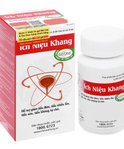 Ích Niệu Khang hỗ trợ giảm tiểu đêm hộp 80 viên