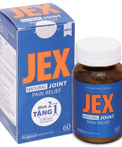 Viên uống Jex Natural Ecogreen hỗ trợ giảm đau trong thoái hoá khớp, viêm khớp (60 viên)