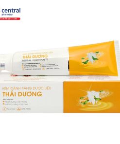 Kem đánh răng dược liệu Thái Dương nhiệt miệng, hôi miệng, viêm lợi, răng nhạy cảm (100g)