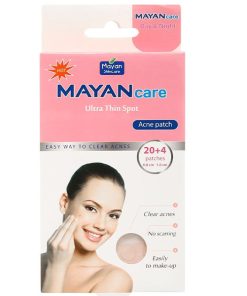 Miếng dán lột mụn Mayan Care kháng viêm, giảm sưng tấy hộp 24 miếng