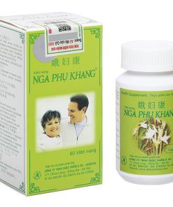 Viên uống Nga Phụ Khang Dược Quốc Tế hỗ trợ giảm sự tiến triển của u nang buồng trứng (60 viên)