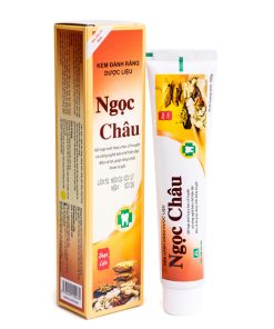 Kem Đánh Răng Dược Liệu NGỌC CHÂU Truyền Thống tuýp 100g