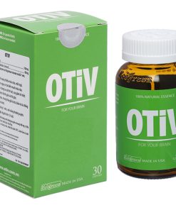 OTiV cải thiện tình trạng thiếu máu não, mất ngủ chai 30 viên
