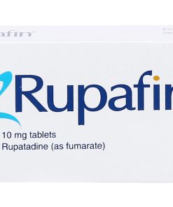 Viên nén Rupafin 10mg điều trị triệu chứng viêm mũi dị ứng, mày đay (1 vỉ x 10 viên)