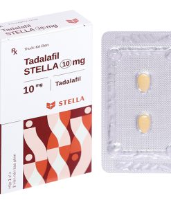 Viên nén Tadalafil 10mg Stella điều trị rối loạn cương dương (1 vỉ x 2 viên)
